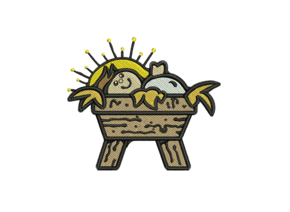Baby Jesus Embroidery Design Review for Boutique Apparel