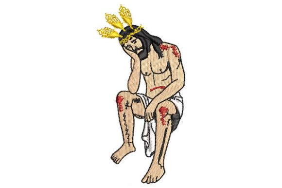Pensive Jesus: A Designer's Review for Meaningful Embroidery