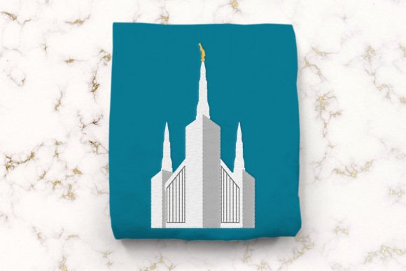 Review: LDS Portland Oregon Temple Embroidery for Holidays
